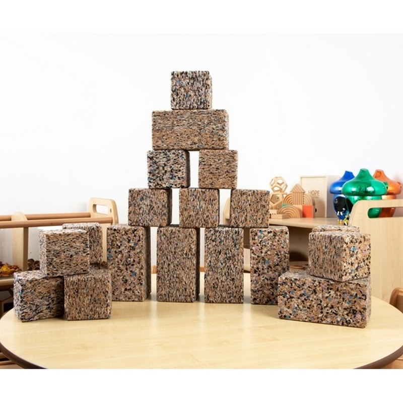 Giant Compressed Building Blocks from Hope Education  Pack of 20