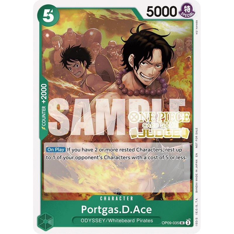 Portgas.D.Ace (Judge Pack Vol. 6) [One Piece Promotion Cards] (ONLINE ORDER ONLY)