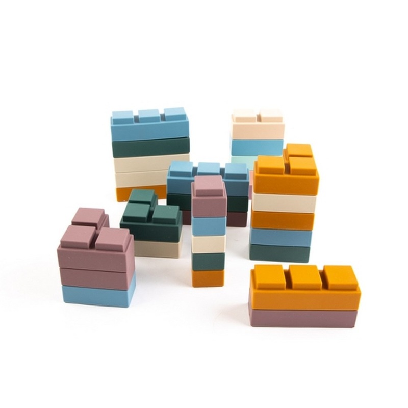 Silicone Building Blocks  Pack 30