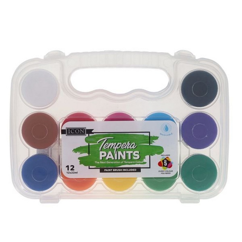 Tempera Paint Set 12 x 22ml