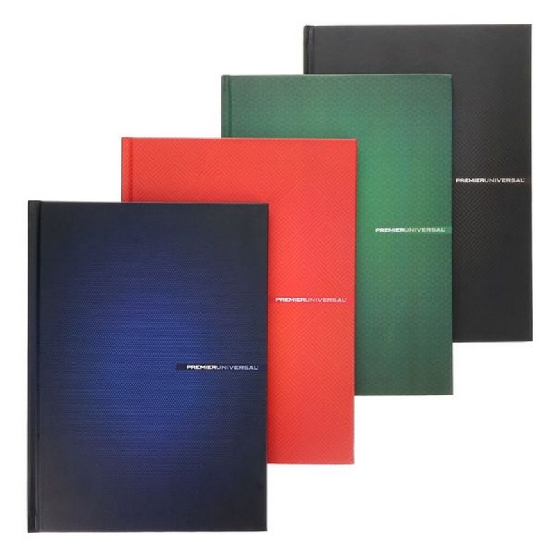 A4 160pg Hardcover Notebook  Bold