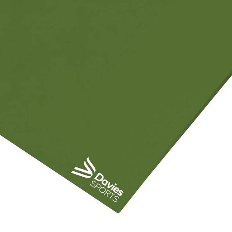 Davies Sports Medium Weight Gym Mat  1830 x 1220 x 25mm  Rainbow Green
