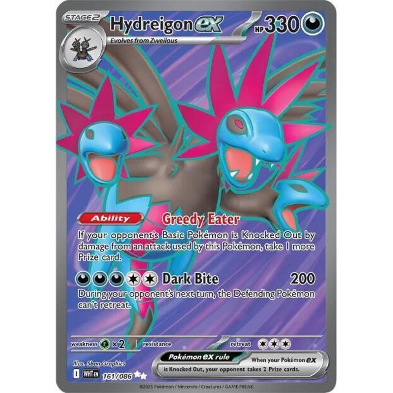 Hydreigon ex (161/086) [Scarlet & Violet: White Flare] (ONLINE ORDER ONLY)