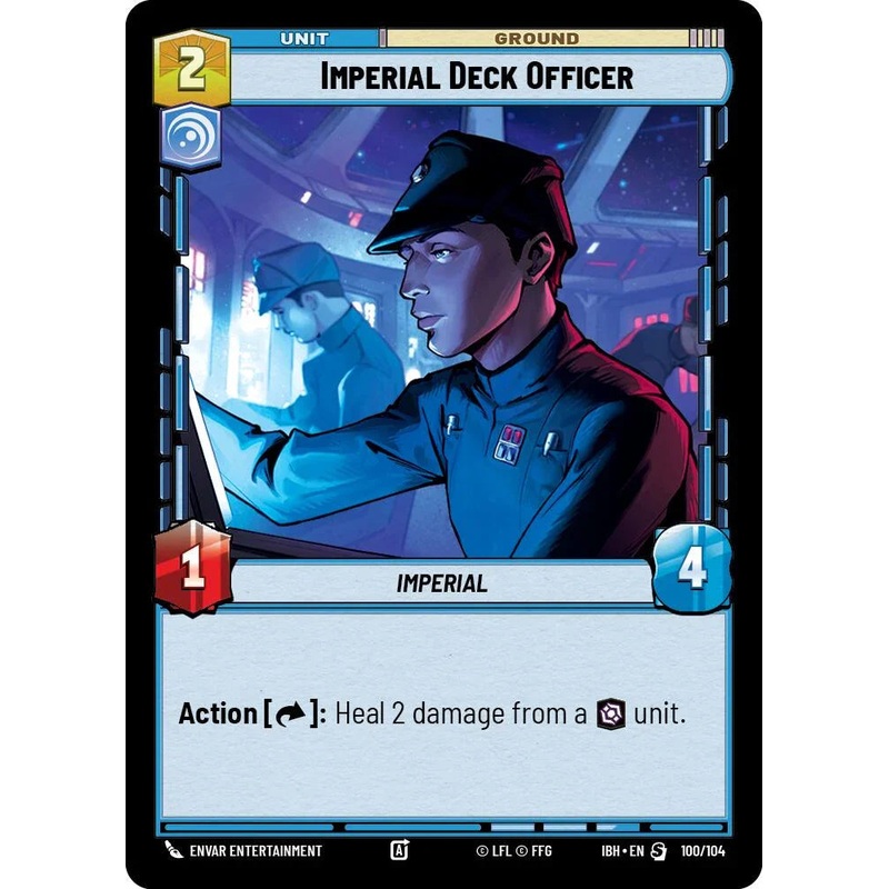 Imperial Deck Officer (100/104) (100/104) [Intro Battle: Hoth] (ONLINE ORDER ONLY)