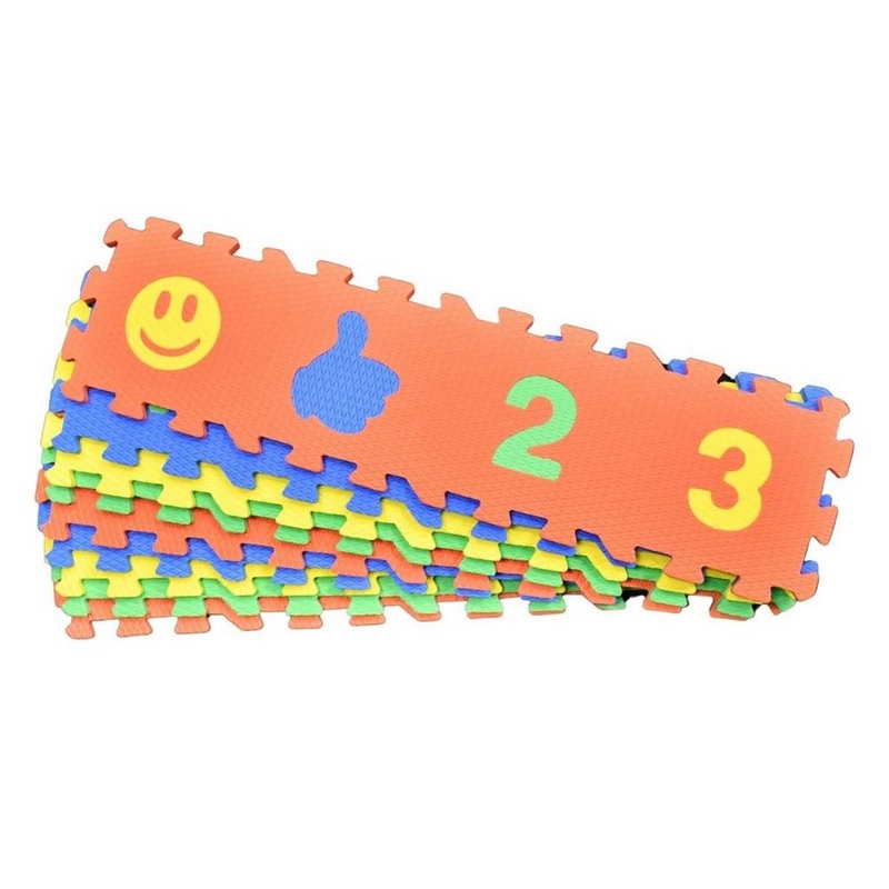 Interlocking Alphabet and Number Mat