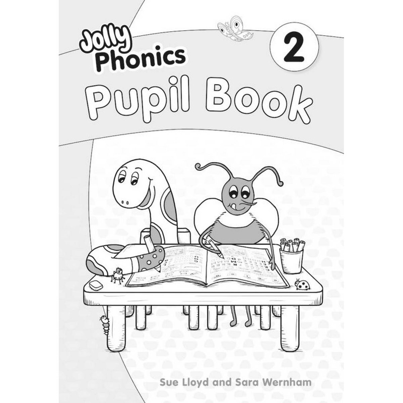 Jolly Phonics Pupil Book 2 (Black & White) New Ed