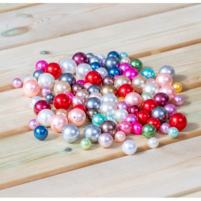Pearlescent Like Beads  Metallic Colours Pack 100