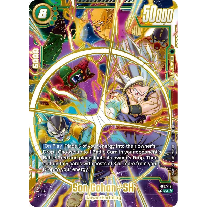 Son Gohan : SH (FB07-121) (Super Alternate Art) [Wish For Shenron] (ONLINE ORDER ONLY)