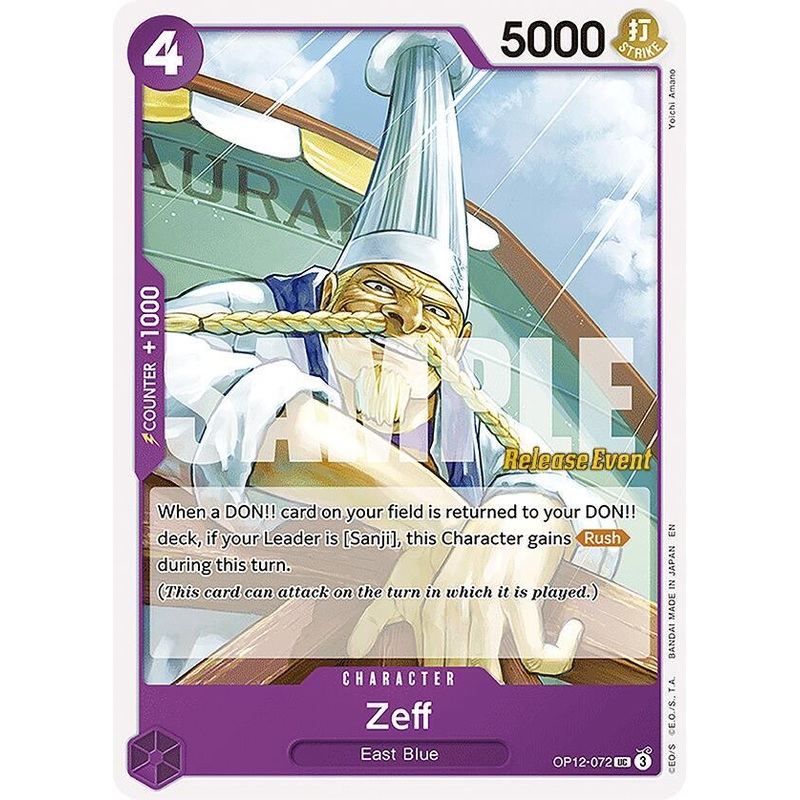 Zeff [Legacy of the Master Release Event Cards] (ONLINE ORDER ONLY)