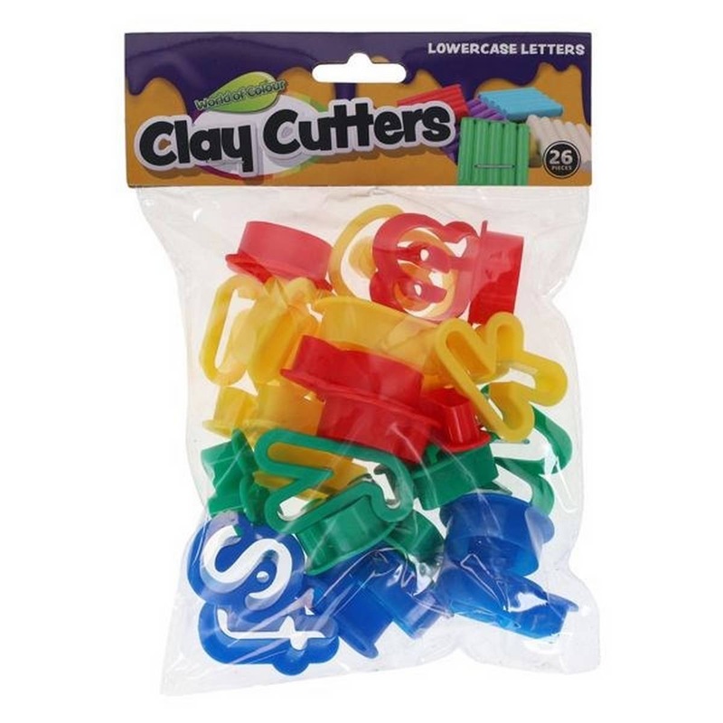 Clay Cutters  Lowercase Letters Pack of 26