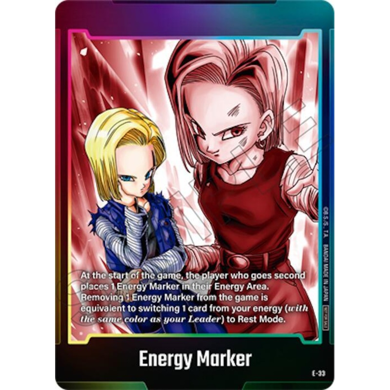 Energy Marker (E-33) [Fusion World Energy Markers] (ONLINE ORDER ONLY)