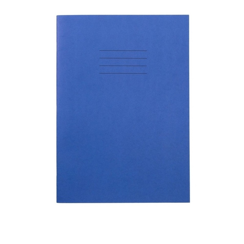 Everyday A4 Exercise Book 80 Page, 8mm Ruled With Margin, Blue  Pack of 50