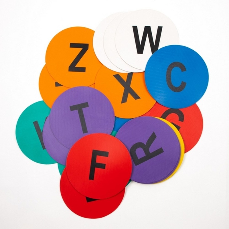 Everyday Alphabet Floor Markers