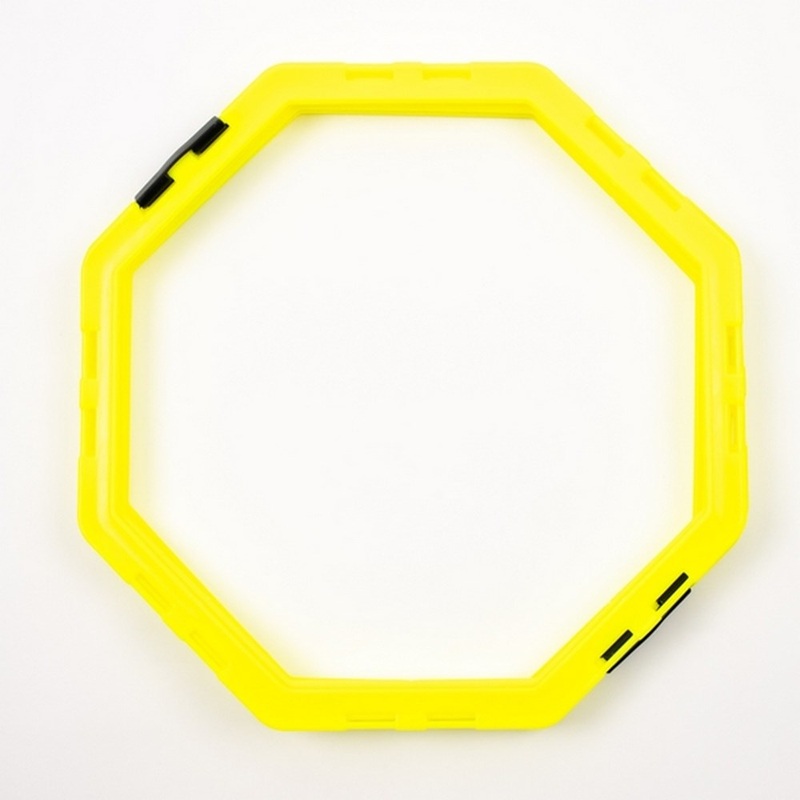 Everyday Hex Agility Hoop Set  Yellow
