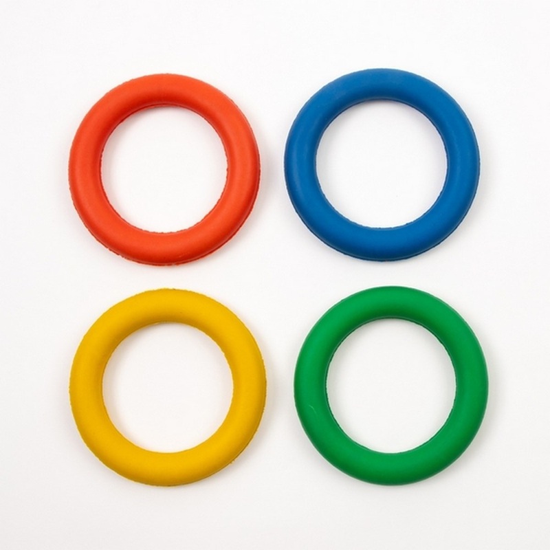 Everyday Rubber Quoits  Assorted  Pack of 20