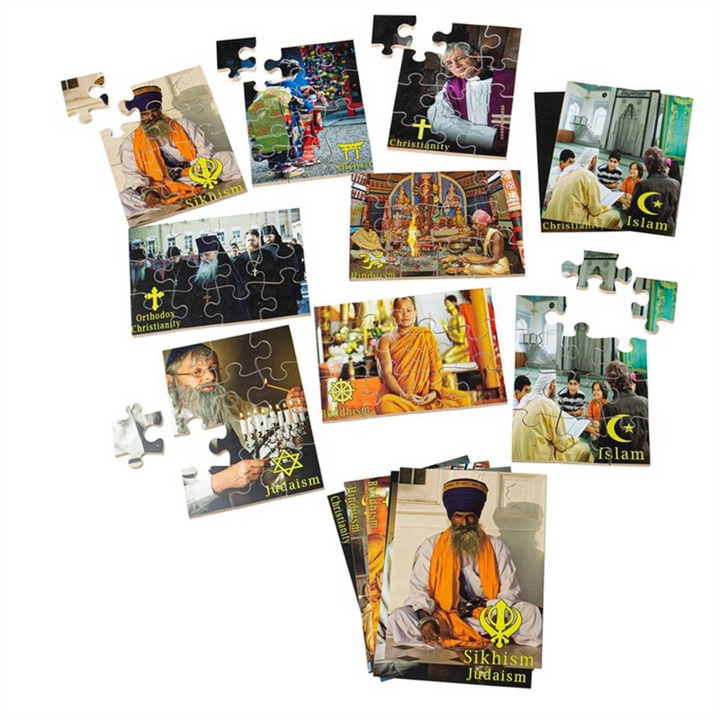*Religions Of The World Jugsaw Puzzle Set