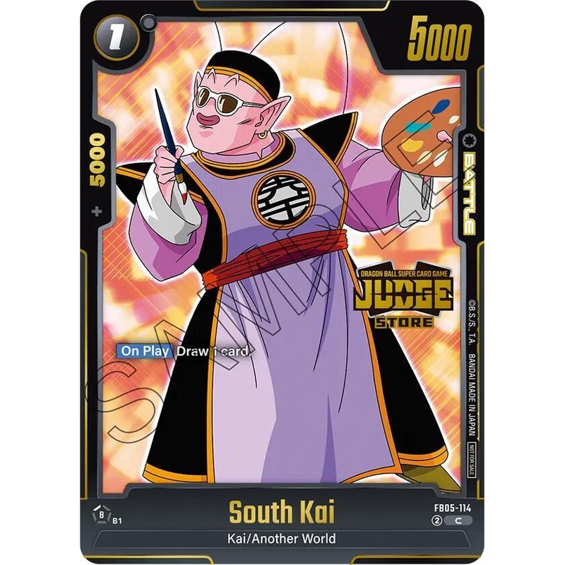 South Kai (Judge Pack 04 – Store Judge) [Fusion World Tournament Cards] (ONLINE ORDER ONLY)