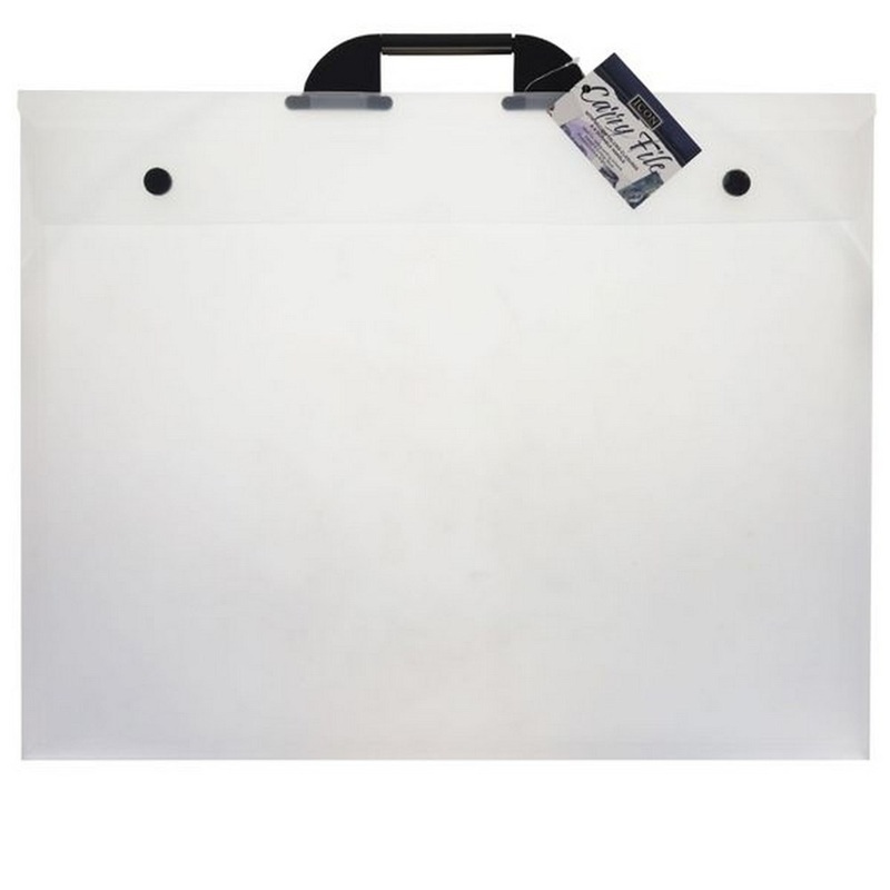 A2 Plastic Portfolio with Handle