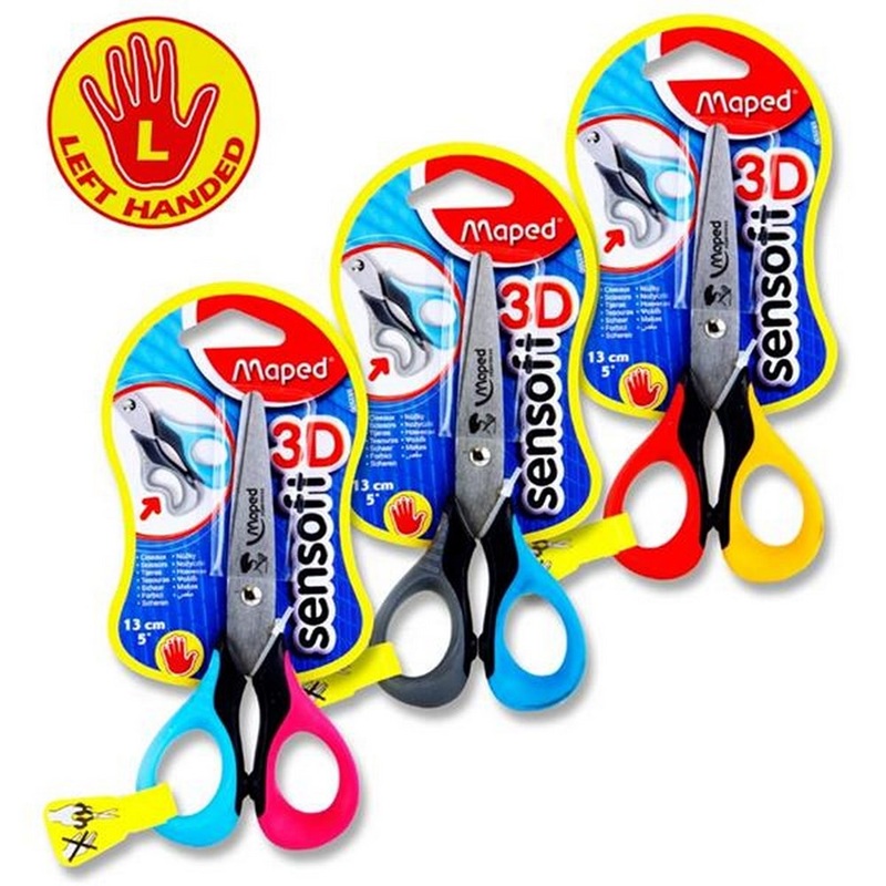 Maped Sensoft 13cm Scissors  Left Handed