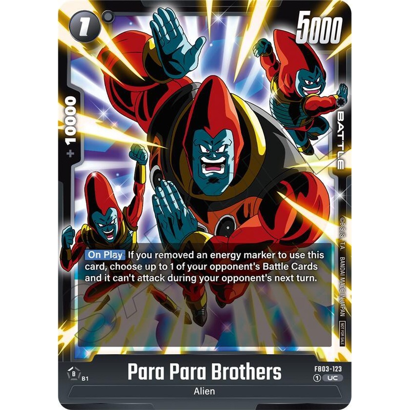 Para Para Brothers (Limited Pack 02) [Fusion World Tournament Cards] (ONLINE ORDER ONLY)