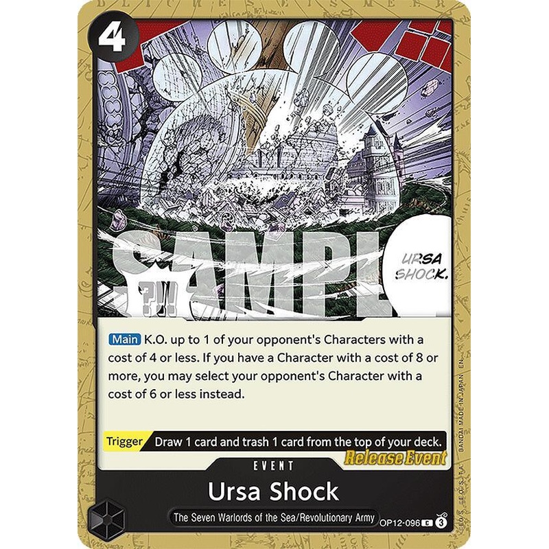 Ursa Shock [Legacy of the Master Release Event Cards] (ONLINE ORDER ONLY)