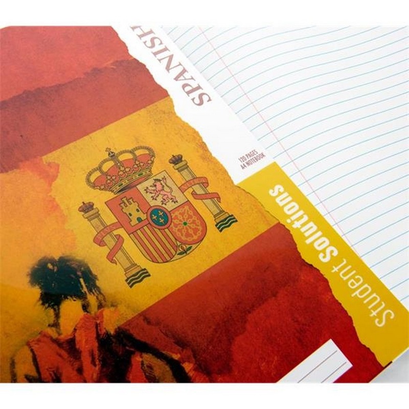 A4 120pg Durable Cover Manuscript Book  Spanish