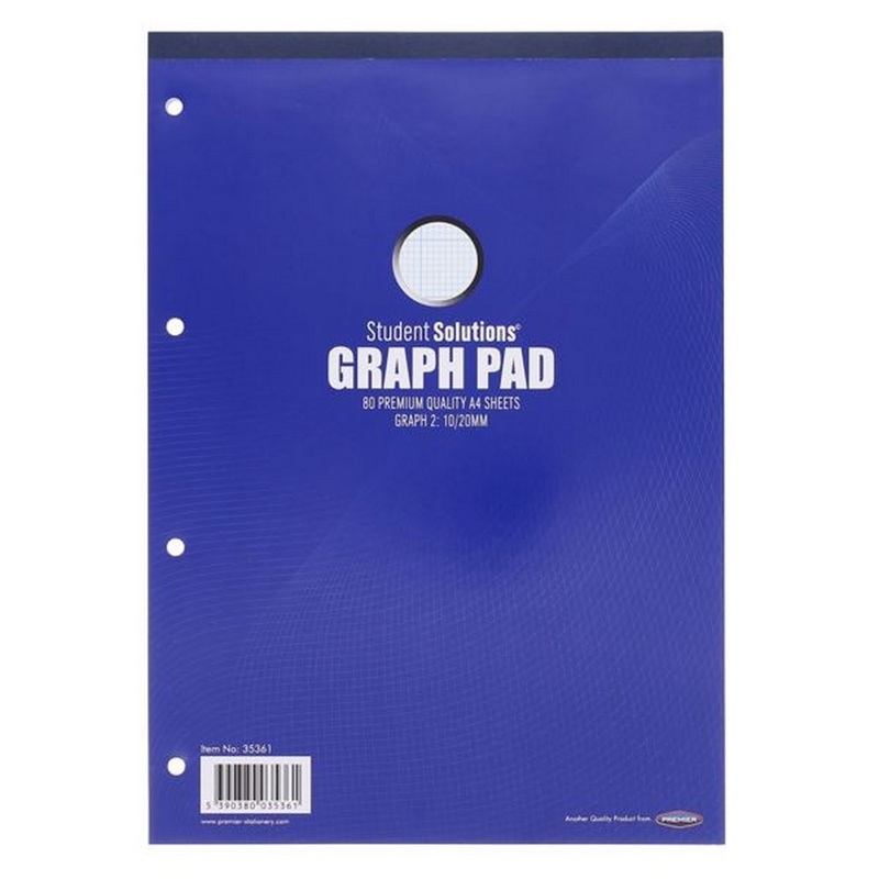 A4 80 Sheets Graph Pad