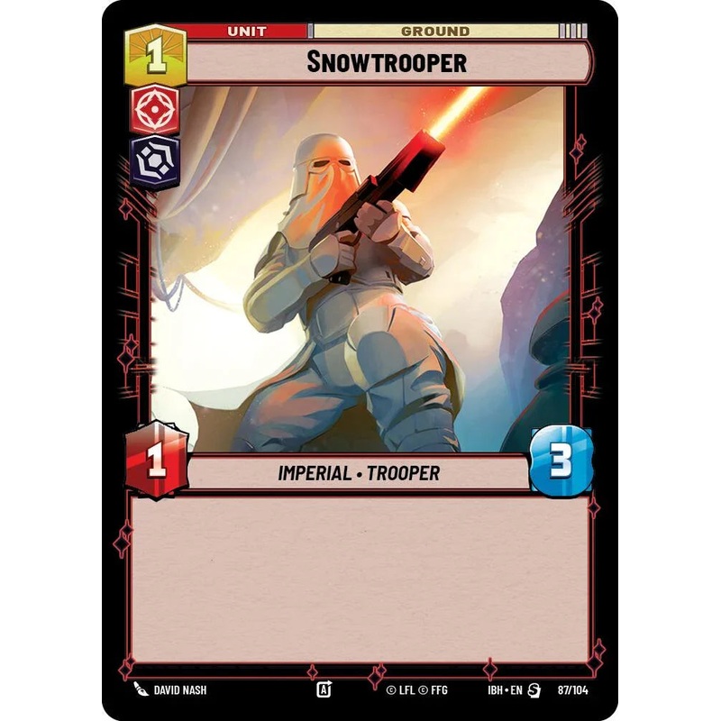 Snowtrooper (87/104) (87/104) [Intro Battle: Hoth] (ONLINE ORDER ONLY)
