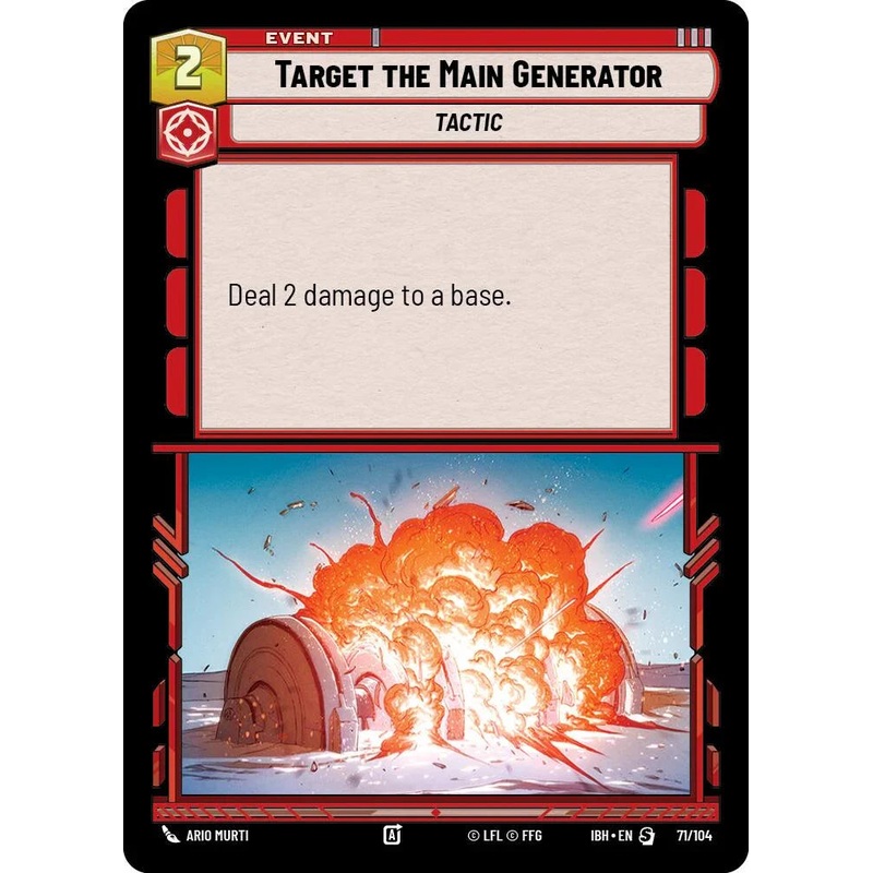 Target the Main Generator (71/104) (71/104) [Intro Battle: Hoth] (ONLINE ORDER ONLY)