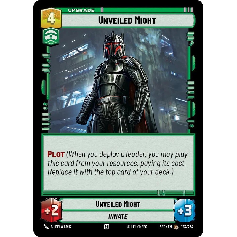 Unveiled Might (123/264) (123/264) [Secrets of Power] (ONLINE ORDER ONLY)