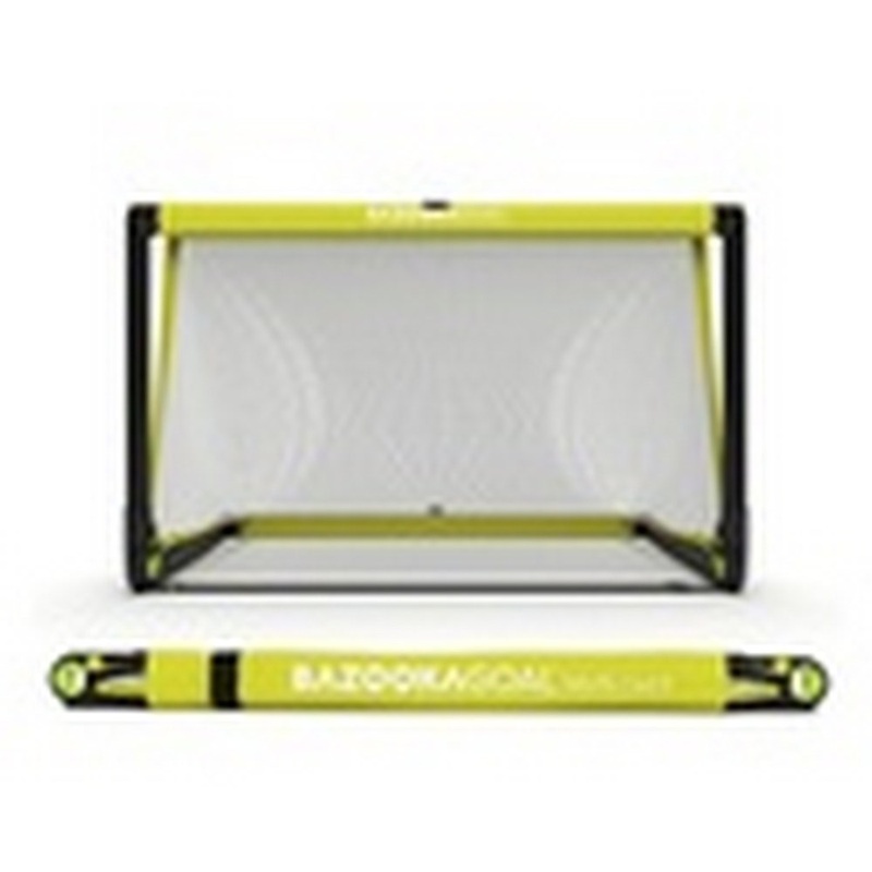 Bazooka Goal Football Goals  4ft x 2.5ft (Yellow/white)