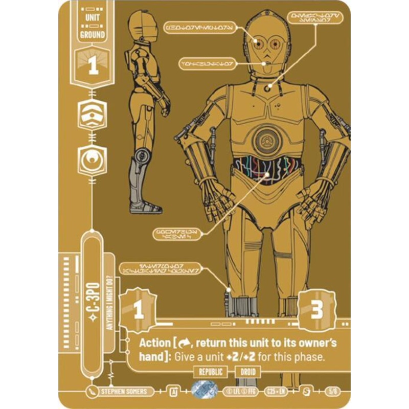 C-3PO (5/6) – Anything I Might Do? (5/6) [2025 Convention Exclusive] (ONLINE ORDER ONLY)