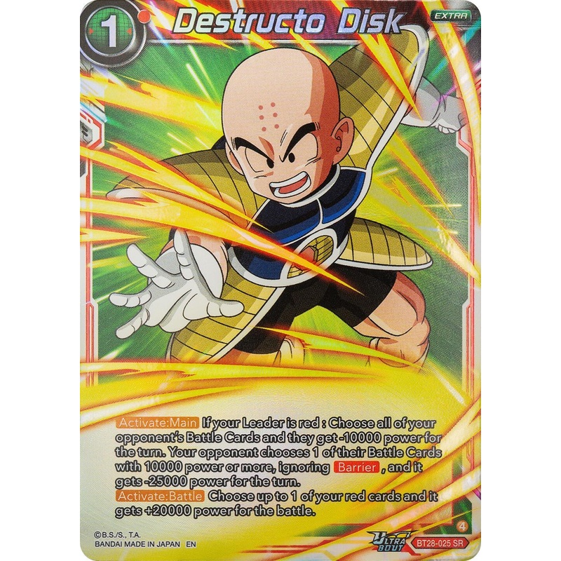 Destructo Disk (BT28-025) [Prismatic Clash] (ONLINE ORDER ONLY)