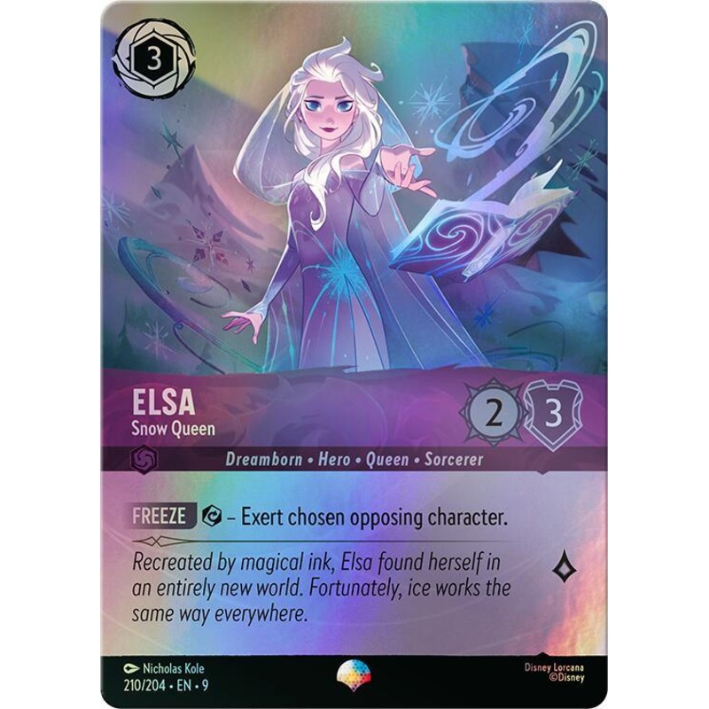 Elsa – Snow Queen (Epic) (210/204) [Fabled] (ONLINE ORDER ONLY)