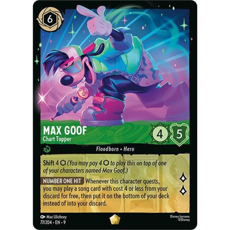 Max Goof – Chart Topper (77/204) [Fabled] (ONLINE ORDER ONLY)