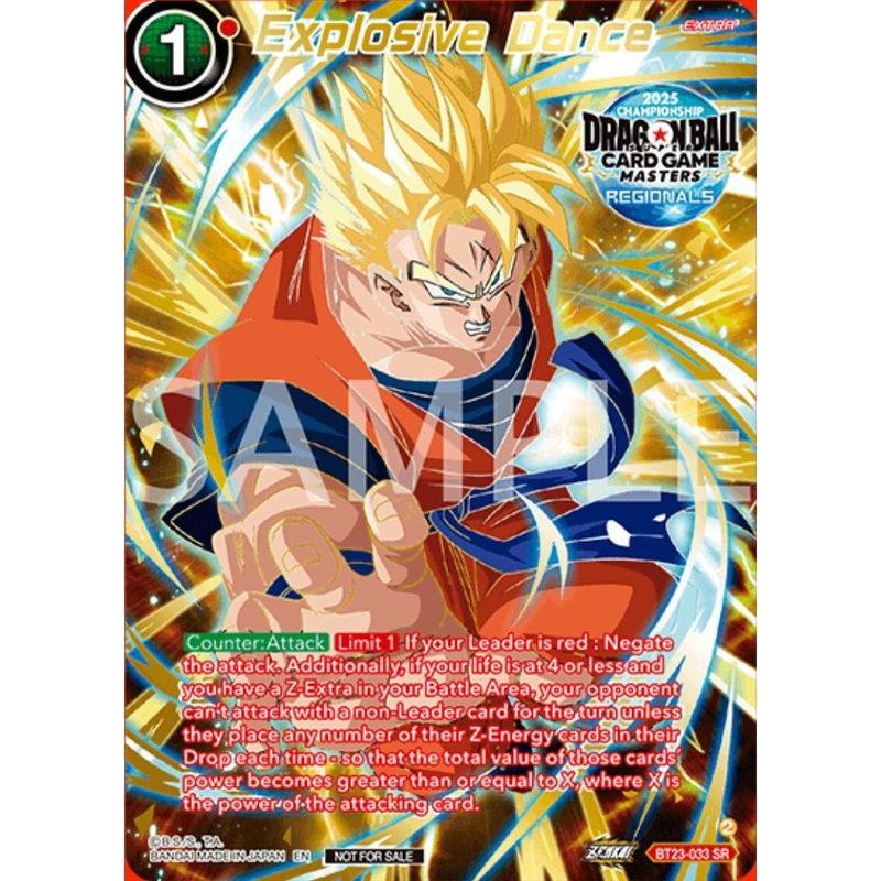 Explosive Dance (Alt-Art Card) (BT23-033) [Promotion Cards] (ONLINE ORDER ONLY)