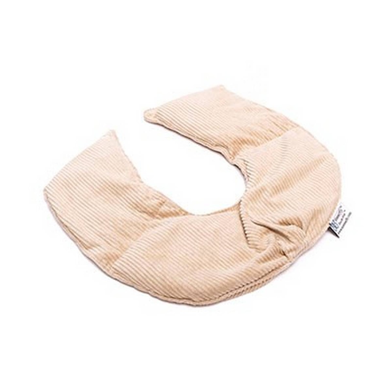 Classic Weighted Shoulder Wrap, Tan Corduroy, Large