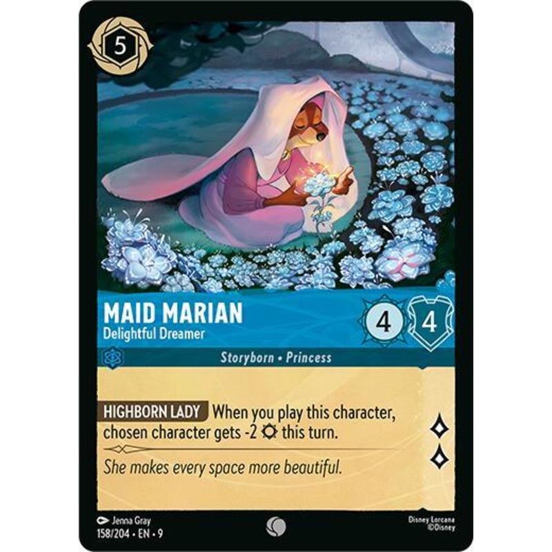 Maid Marian – Delightful Dreamer (158/204) [Fabled] (ONLINE ORDER ONLY)