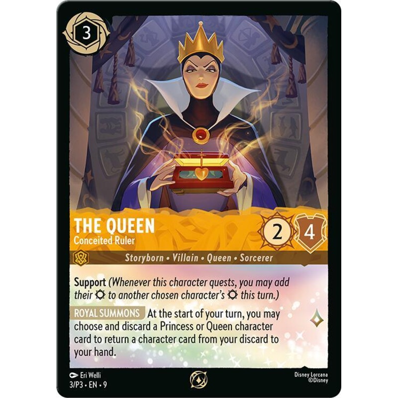 The Queen – Conceited Ruler (3/P3) [Promo Cards] (ONLINE ORDER ONLY)