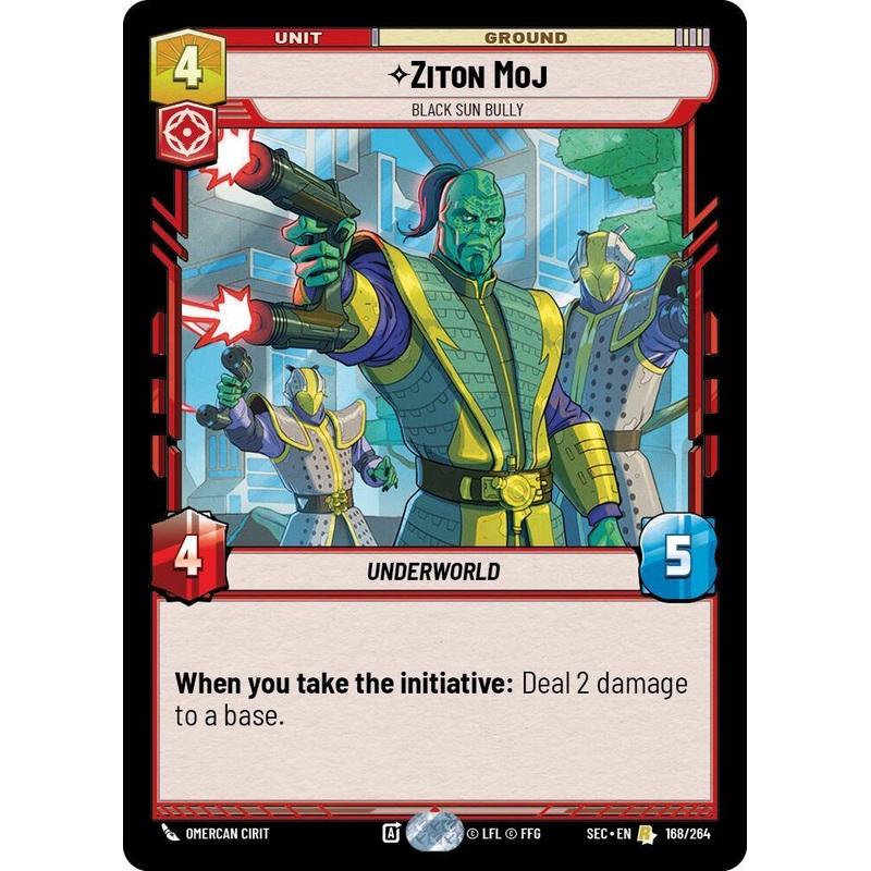 Ziton Moj (168/264) – Black Sun Bully (168/264) [Secrets of Power] (ONLINE ORDER ONLY)