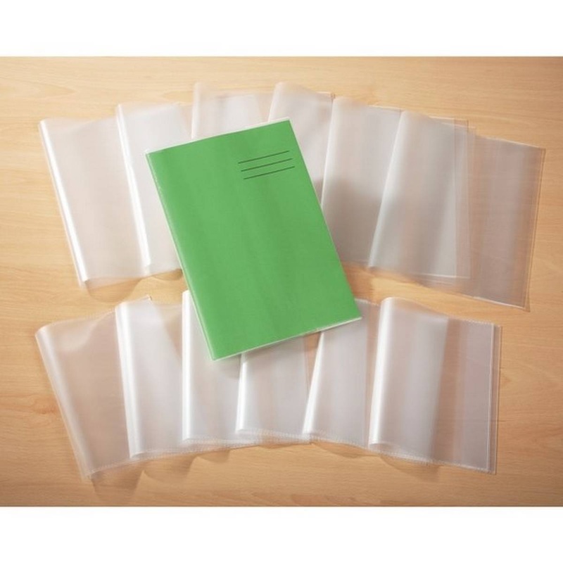 A4 Book Covering, Clear  Pack of 50