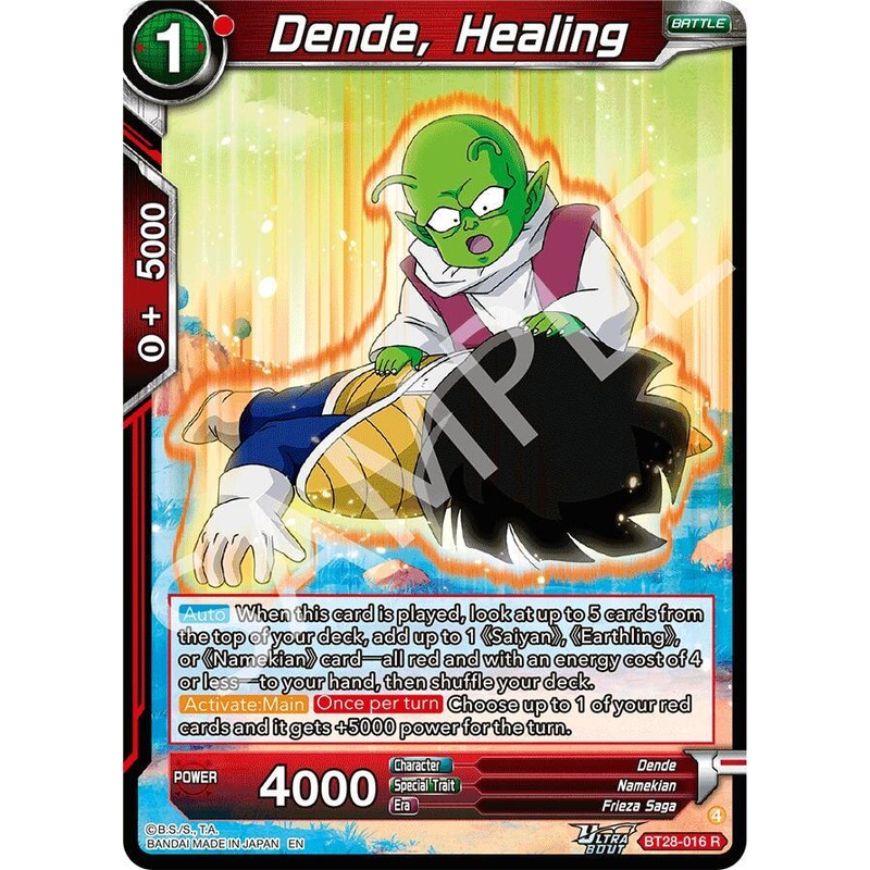 Dende, Healing (BT28-016) [Prismatic Clash] (ONLINE ORDER ONLY)
