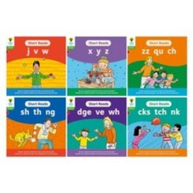 Oxford Reading Tree: Floppys Phonics Decoding Practice: Oxford Level 2: Mixed Pack of 6