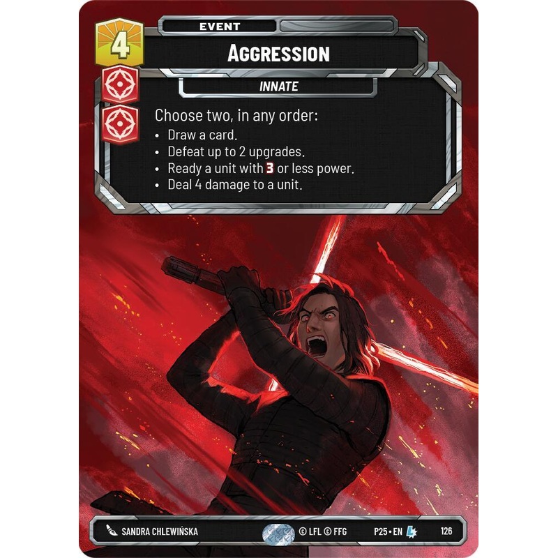 Aggression (126) (126) [Sector and Regional Promos: Season 1] (ONLINE ORDER ONLY)