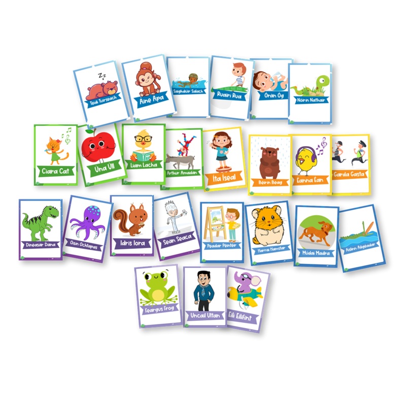 Fnaic le Fs A  A4 Character Posters Set of 25