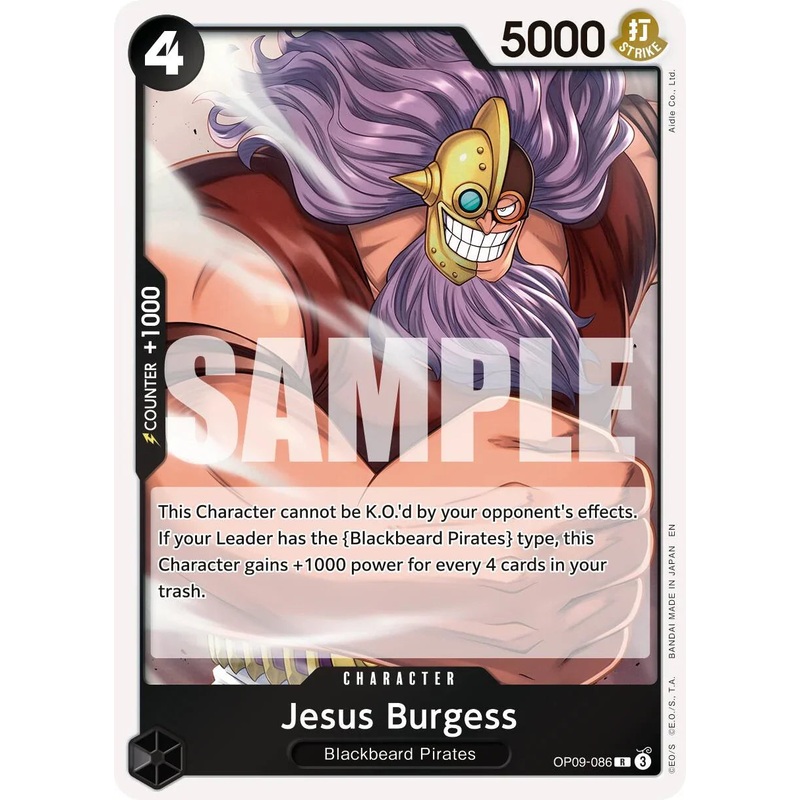 Jesus Burgess (Reprint) [Premium Booster -The Best- Vol. 2] (ONLINE ORDER ONLY)