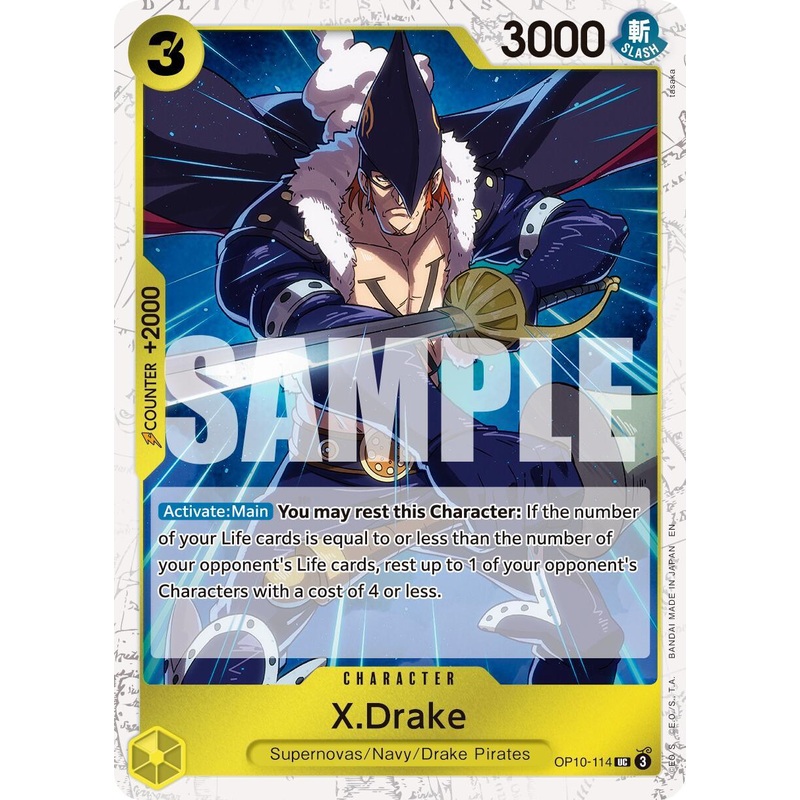 X.Drake (Pirate Foil) [Premium Booster -The Best- Vol. 2] (ONLINE ORDER ONLY)