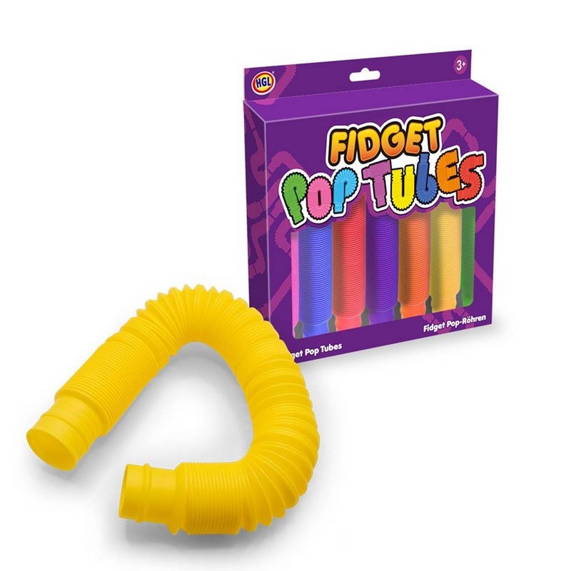 Fidget Pop Tubes  8 Pack