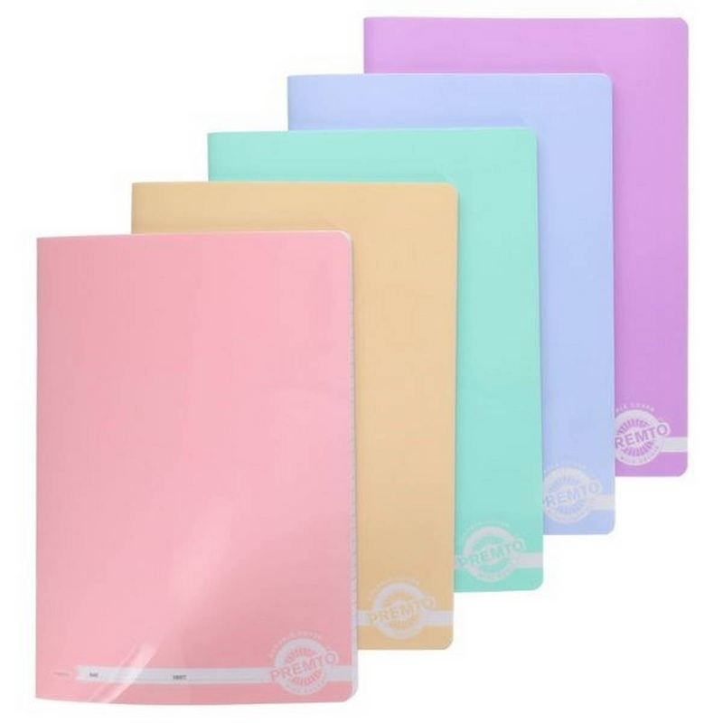 A4 160pg Durable Cover Manuscript Book Pastel