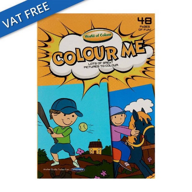 A4 48pg Colouring Book  Bold